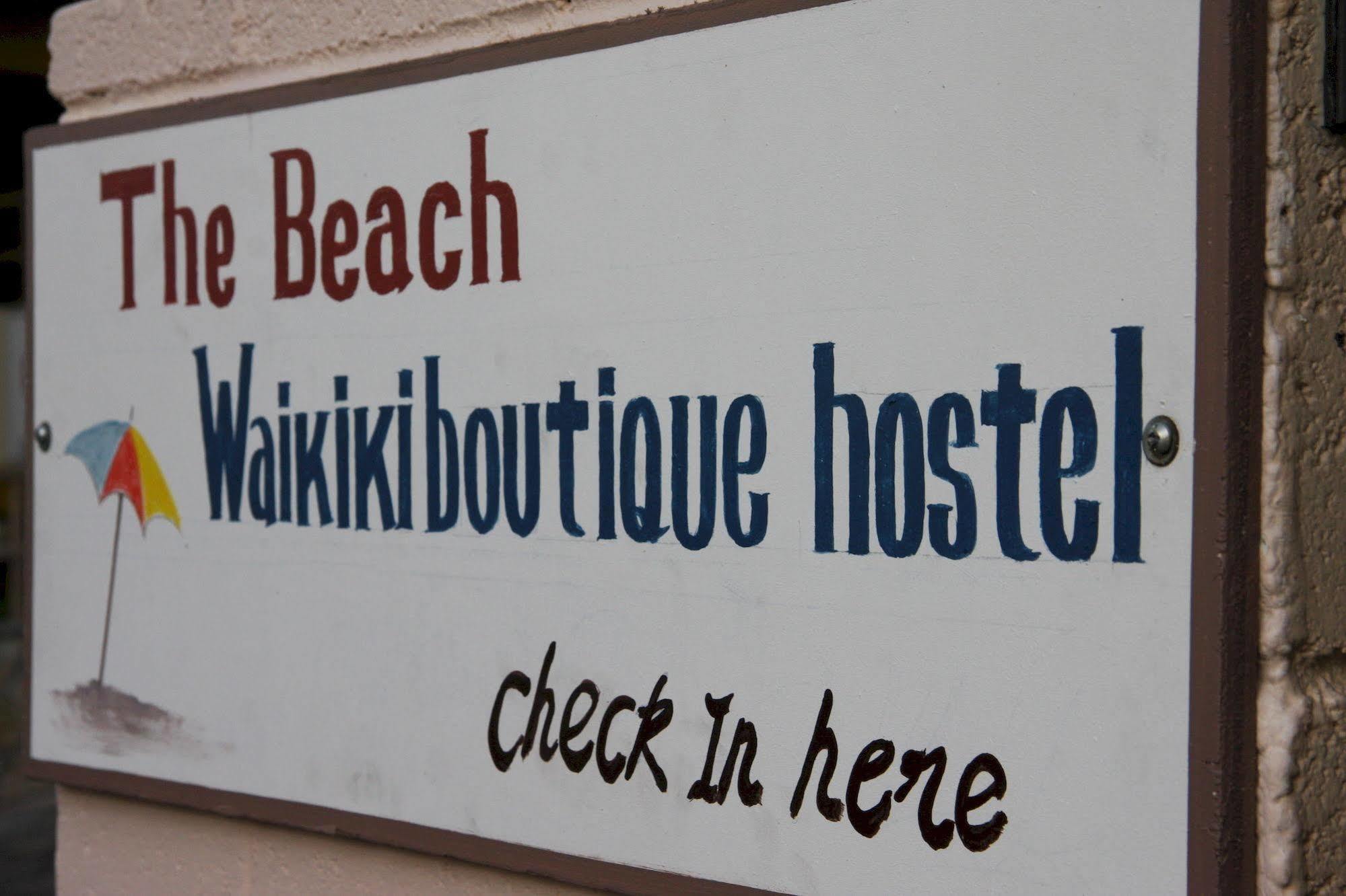The Beach Waikiki Boutique Hostel هونولولو المظهر الخارجي الصورة